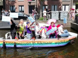 Kerken varen mee tijdens Alkmaar Pride